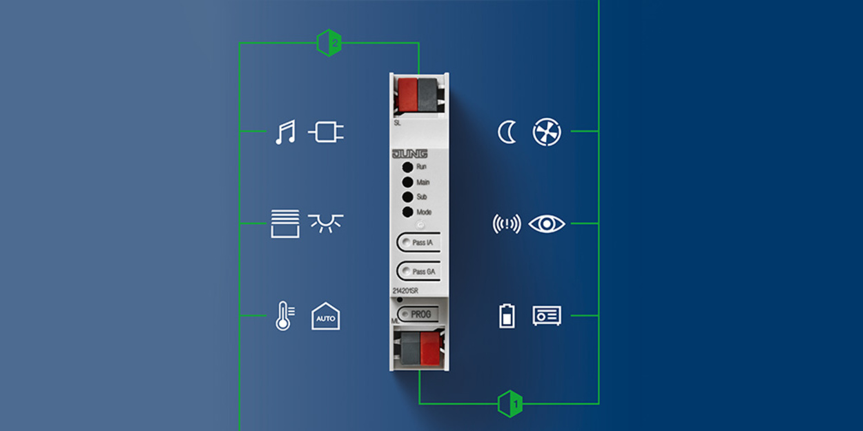 KNX Bereichs- und Linienkoppler bei Gebäude- und Anlagentechnik Haina GmbH in Römhild